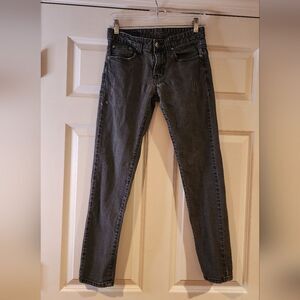 Carbon Freedom Flex skinny gray jeans size 28 30